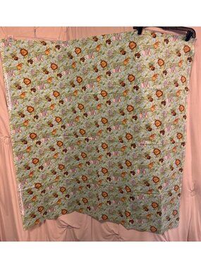 Fabric - Jungle Babies 44" x 44" New Vintage 2005